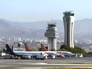 Flughafen Malaga Airport (Andalusien, Spanien)
