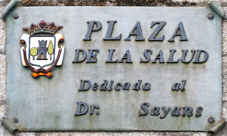 File:Plasencia (RPS 11-09-2015) Plaza de la Salud, indicador.png