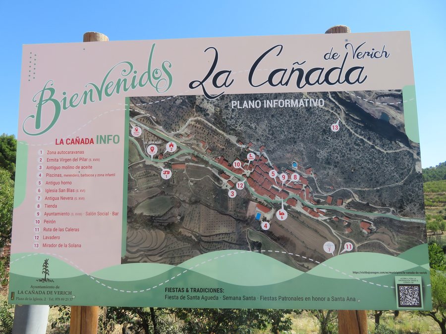 File:Bienvenidos al municipio La Cañada de Verich del Bajo Aragón.jpg