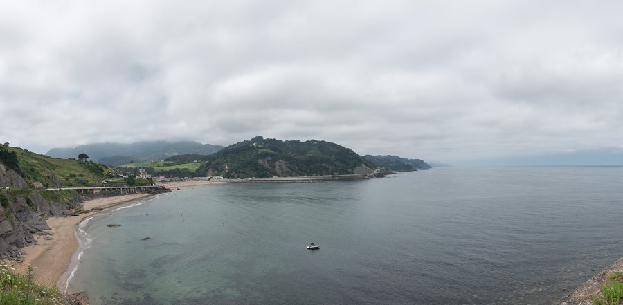 File:View from Mirador de Deba - Deba, Spain - July 10, 2024 01.jpg