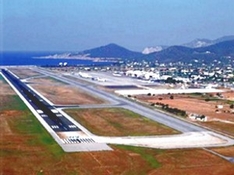 Flughafen Ibiza (Aeropuerto de Ibiza) Balearen, Spanien