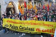 Mallorca: Demo für Spanische Sprache in Palma de Mallorca / Balearen