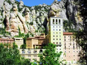 Kloster Montserrat in Katalonien Spanien
