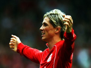 Berühmter Fussballer aus Spanien Fernando Torres